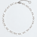 Collier Sacré-Coeur Perles de Culture Nacre et Argent 925 - NEIJE