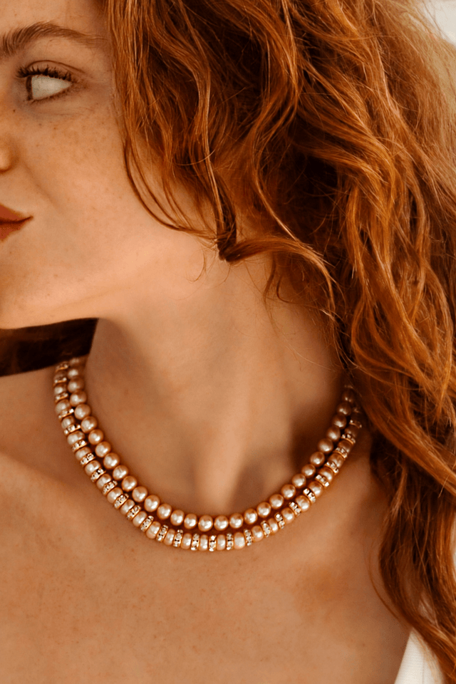 Collier Parfait Perles de Culture Roses et Argent 925 - NEIJE