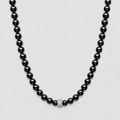 Collier Dorian en Onyx et Argent 925 - NEIJE