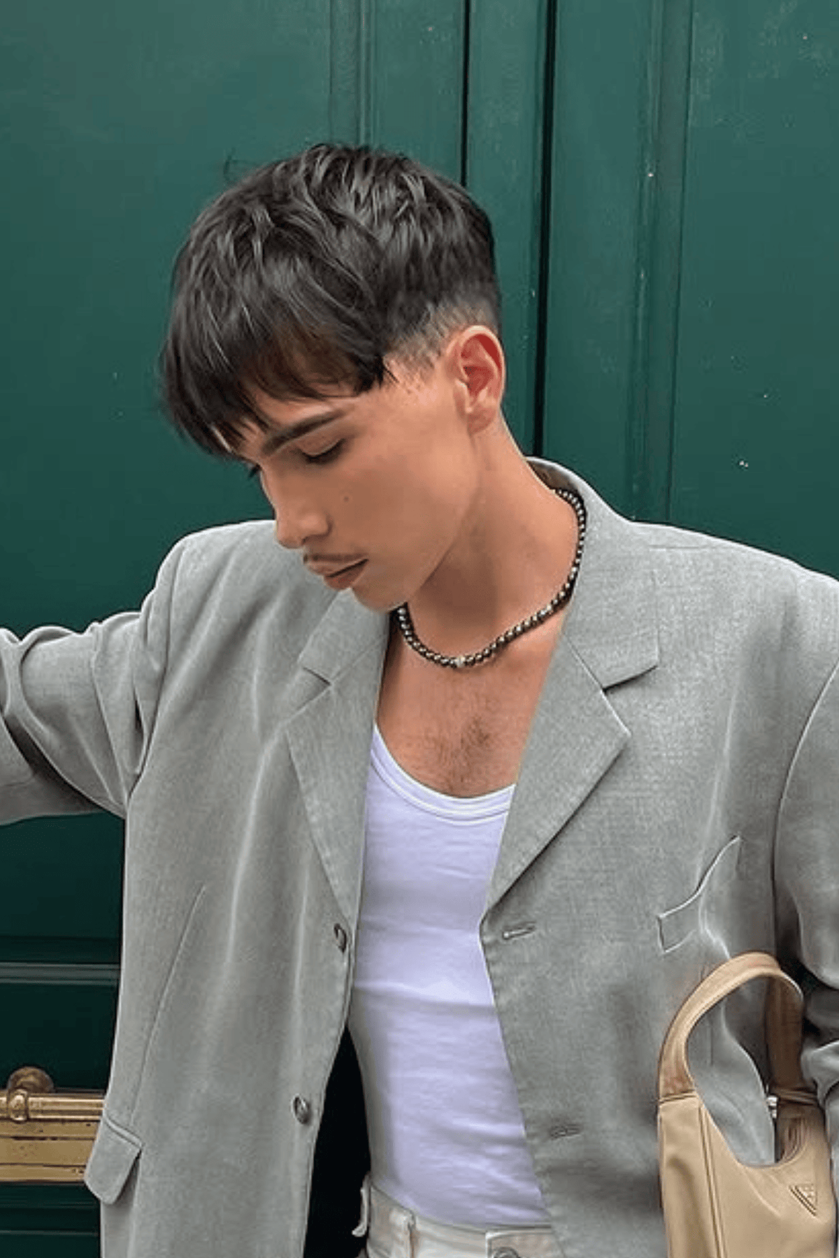 Collier pour homme perle de Tahiti