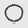 Bracelet unisexe en perles de culture noires NEIJE