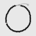 Collier unisexe en onyx