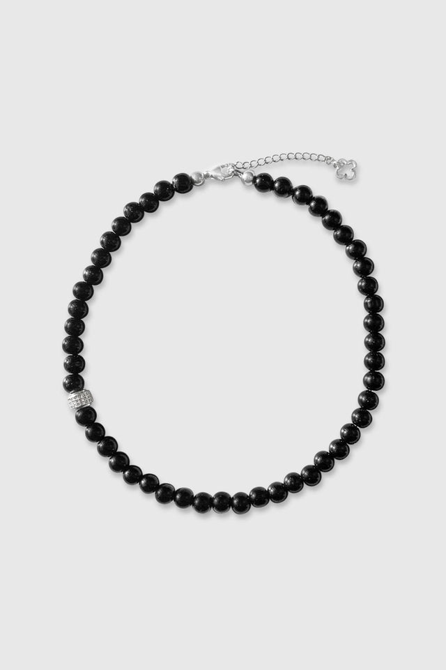 Collier unisexe en onyx