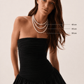 Parure Collier & Bracelet Perles de Culture Noires - Athéna - NEIJE