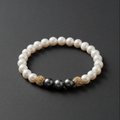 Bracelet Eclipse Perles d'eau douce et Or Jaune - NEIJE