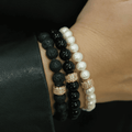 Bracelet Dorian Onyx Or Jaune - NEIJE