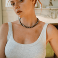 Collier Athéna Perles de Culture Noires - NEIJE