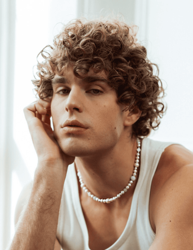 Collier Homme Perle