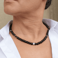 Collier Iconic Onyx et Argent 925 - NEIJE