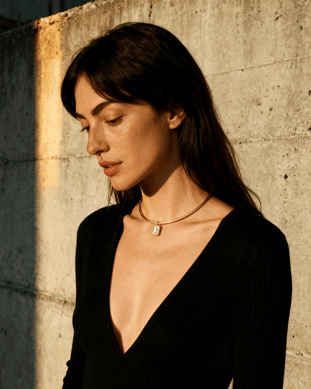 Collier Jonc Antigone Swarovski - NEIJE