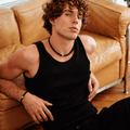 Collier Dorian Onyx et Argent 925 - NEIJE