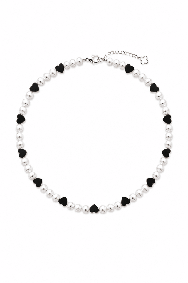 Collier Pigalle Perles de Culture et Hématite - NEIJE