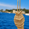 Collier Poisson Gefilte - Or - NEIJE