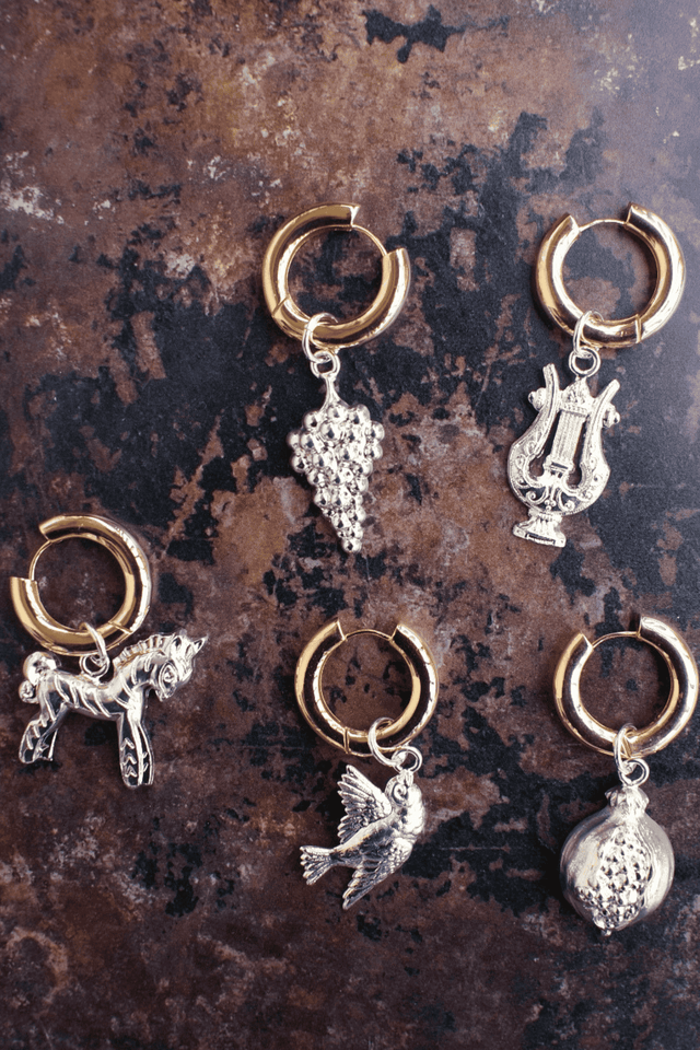 Boucles d'Oreilles Trésor de Troie - NEIJE