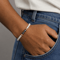 Bracelet Eclipse Perles d'eau douce et Or Jaune - NEIJE