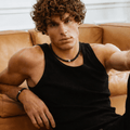 Collier Dorian Onyx et Argent 925 - NEIJE