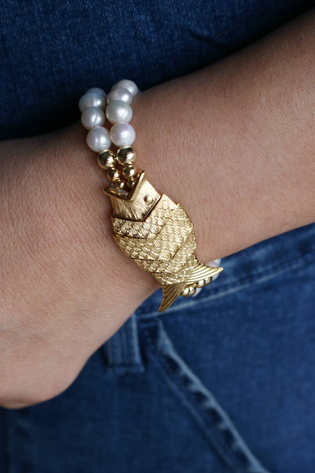 Gefilte Bracelet (Gold)