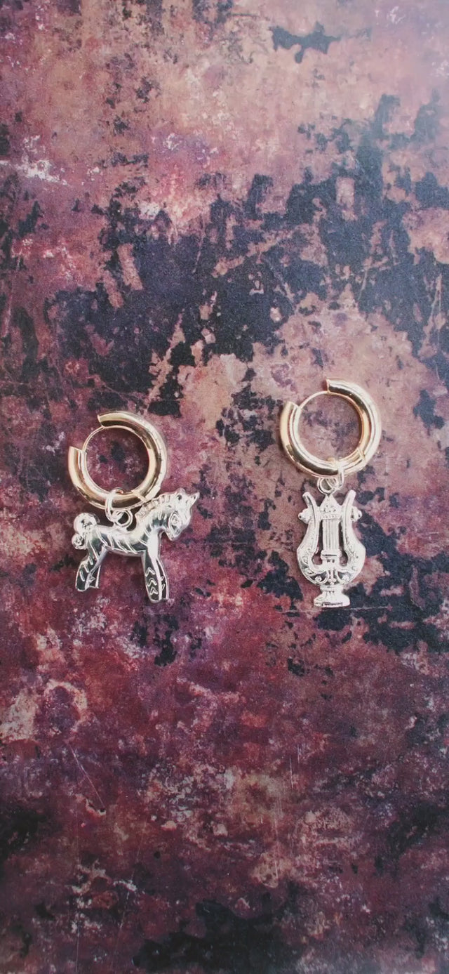 boucle d oreille cheval - NEIJE